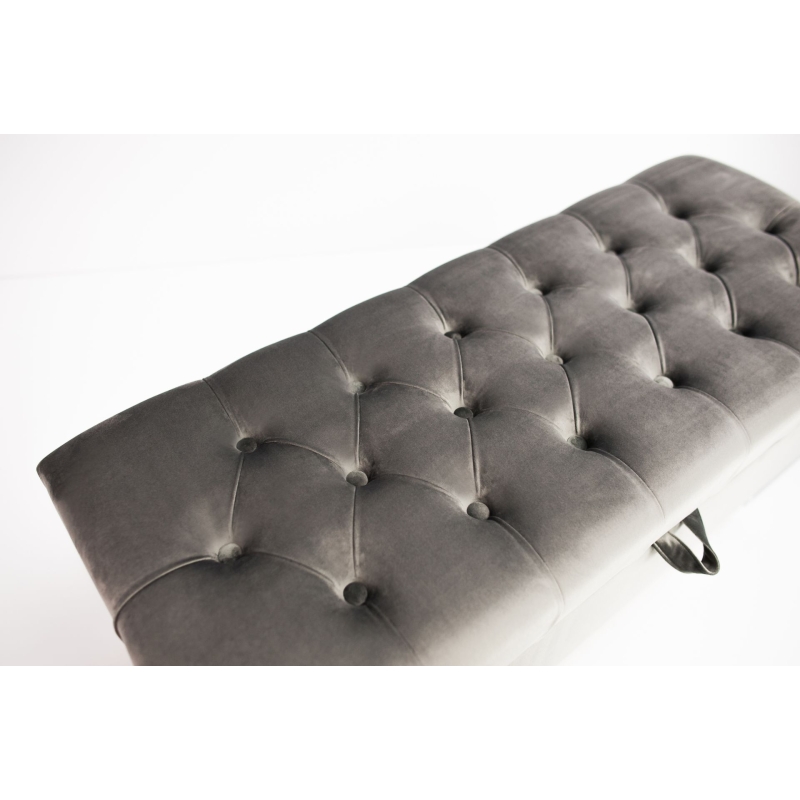 Tufted Storage Bench